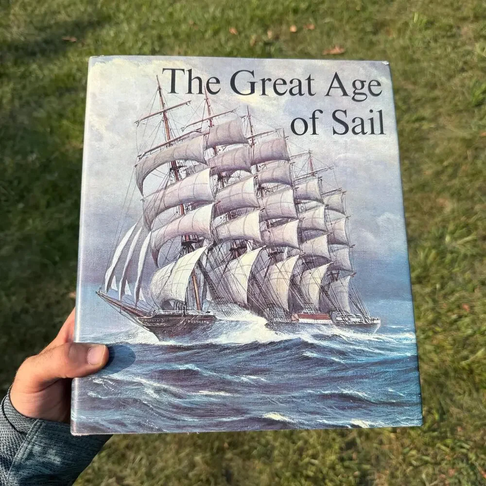 The Great Age of Sail by Joseph Jobe, 1971, Hardcover Vintage